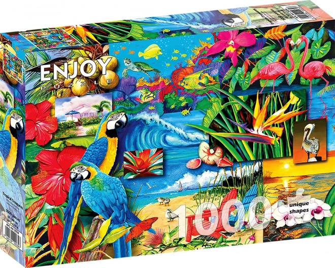 Enjoy Puzzle Tropische Schätze 1000 Teile