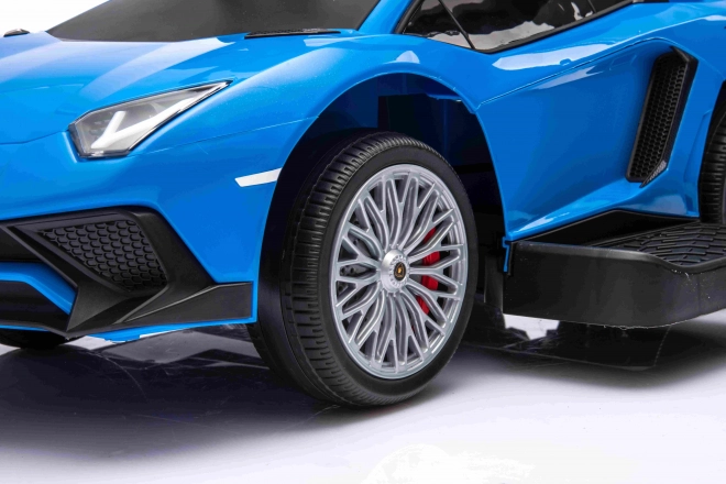 Lamborghini Aventador SV Kinder Rutscherauto Blau