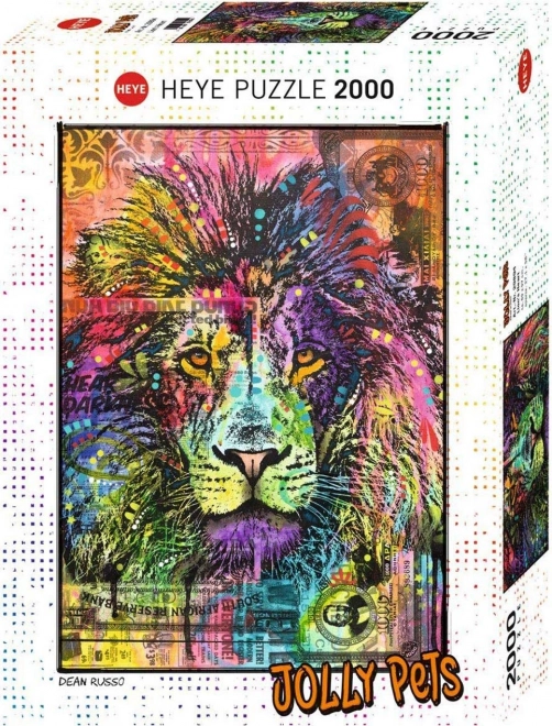 Heye Puzzle Jolly Pets: Löwenherz 2000 Teile