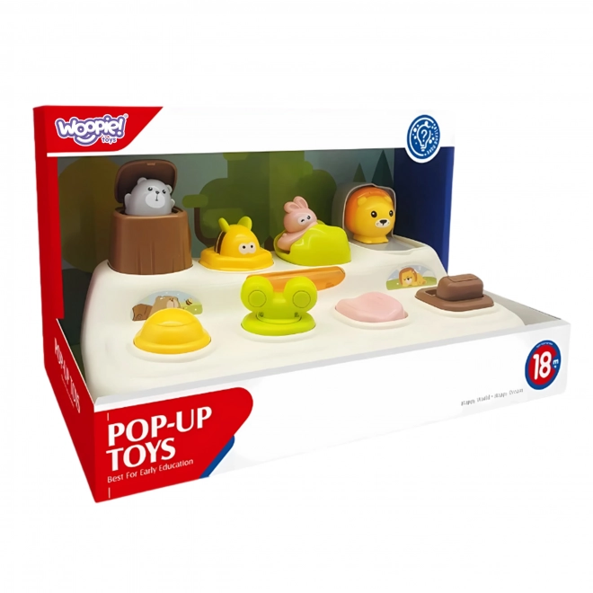 Interaktives Zoo Pop-up Spielzeug von Woopie