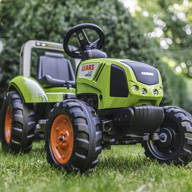 FALK Traktor Pedal Claas Arion 430 mit Anhänger