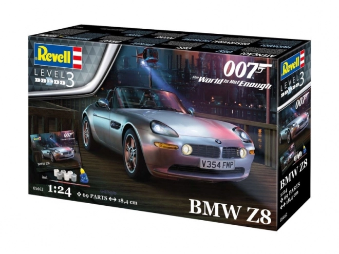 Geschenkset BMW Z8 James Bond Modellauto