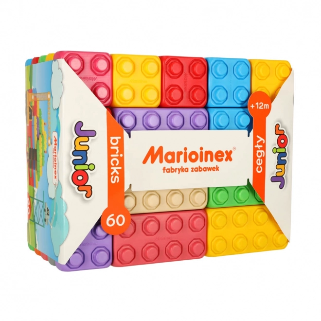 Bunte Junior Bausteine 60 Teile von MARIOINEX