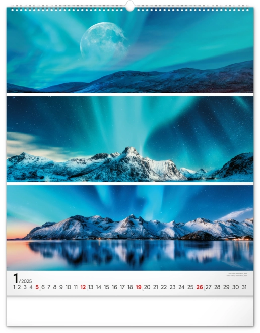 Januar 2025: Polarlichter