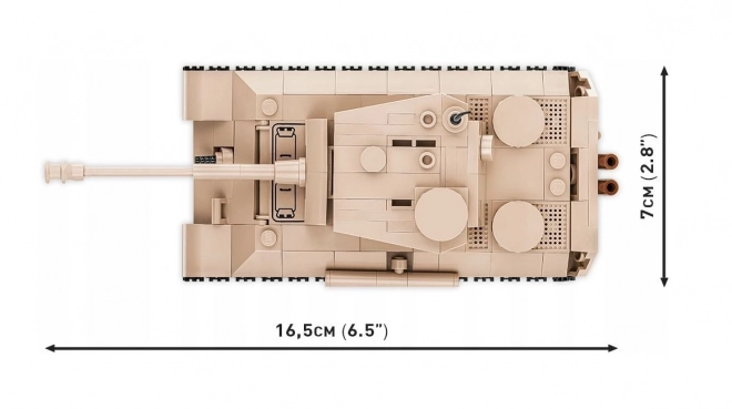 Cobi II WW Panzer V Panther Ausf G Modellbausatz