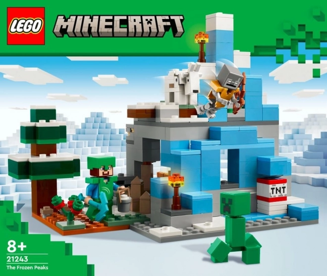 Lego Minecraft - Schneebedeckte Gipfel