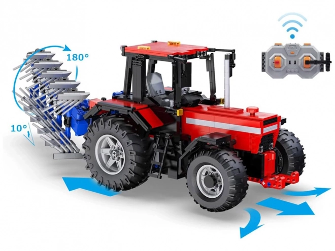 Großes Bauklötze-Set Traktor mit Fernbedienung