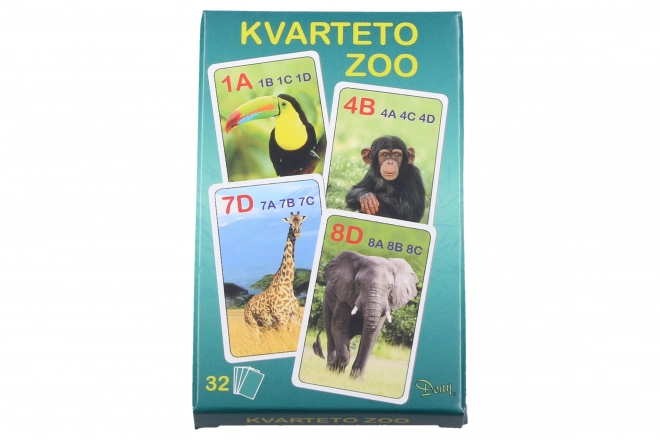 Kartenspiel Zoo Quartett