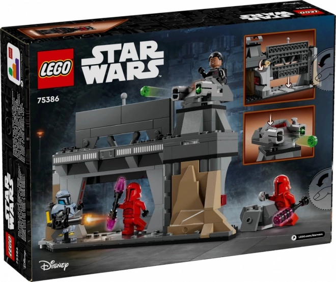 Lego Star Wars Duell zwischen Paz Vizsla und Moff Gideon