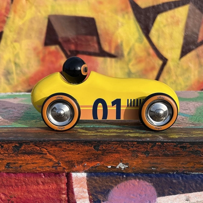 Vilac Holzauto Old Sport Gelb