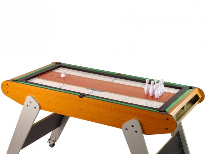 Multifunktionstisch 8-in-1 Spiele mit Tischfußball, Tischtennis, Billard und mehr