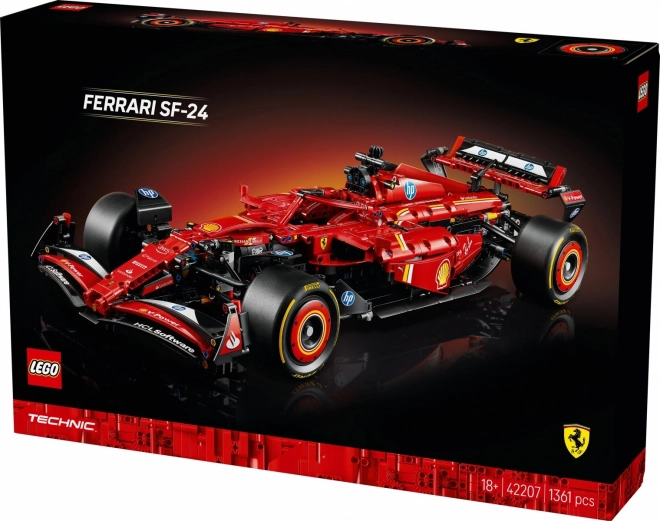 Technic F1 Rennwagen Ferrari SF-24 Bauklötze