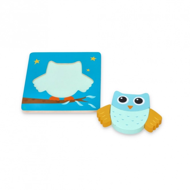Set aus vier Tierpuzzles