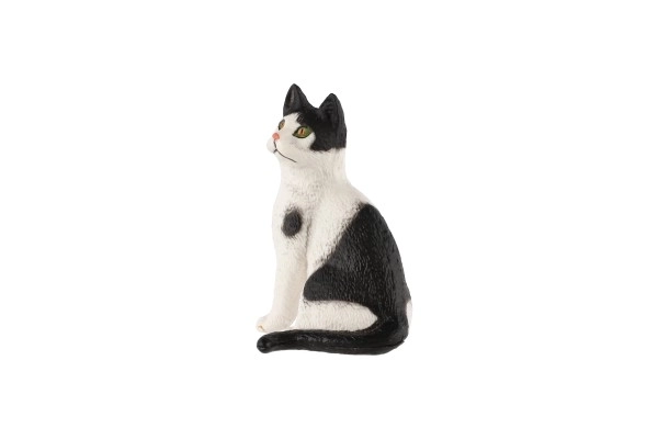 Plastikfigur Hauskatze 4 cm im Beutel