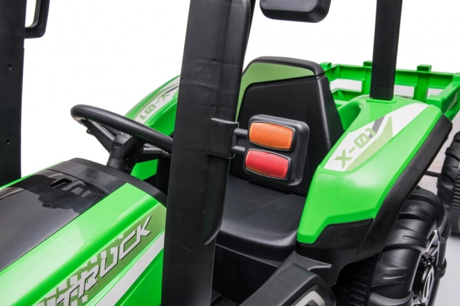 Elektrischer Traktor Grün für Kinder