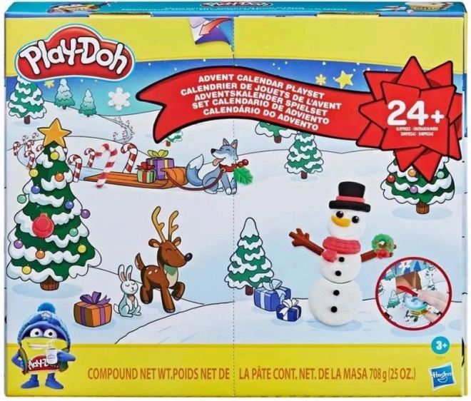 Adventskalender mit Überraschungen von Play-Doh