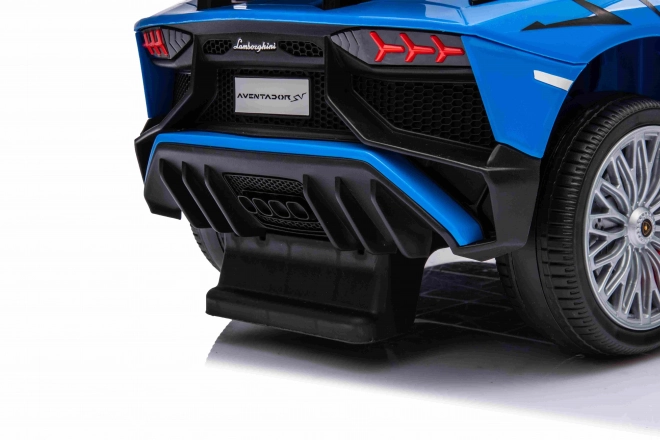 Lamborghini Aventador SV Kinder Rutscherauto Blau