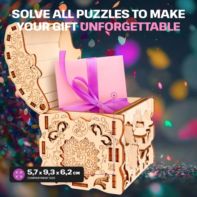 Secret-Schatztruhe 3D Holzpuzzle von EscapeWelt