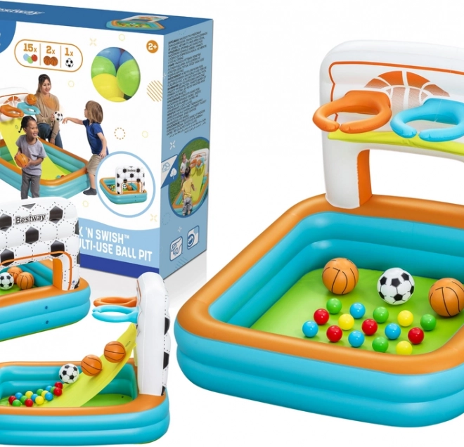 Aufblasbares Spielzentrum Bestway mit Bällen