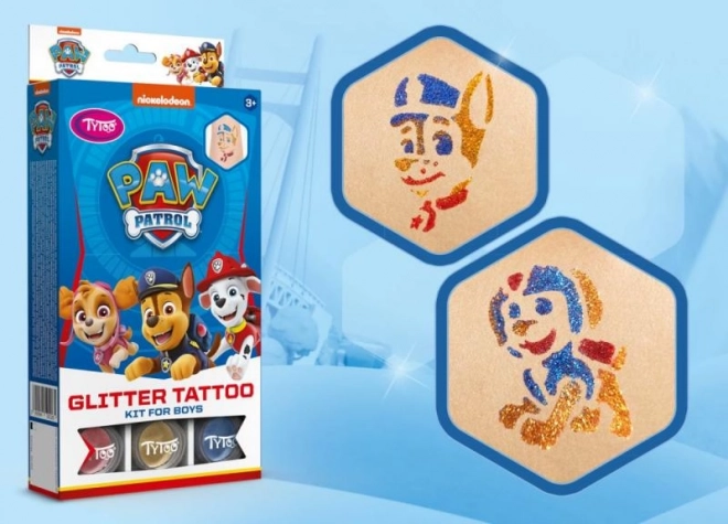 TyToo Glitzertattoos PAW Patrol für Jungen