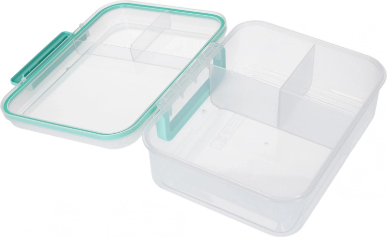 Dicht schließender Deckel und sicherer Clip