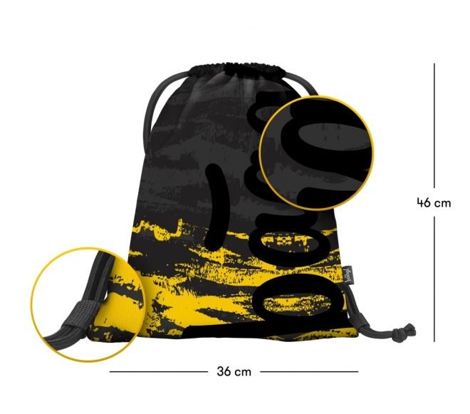 BAAGL 3er Set Skate Dune: Rucksack, Federmäppchen, Beutel