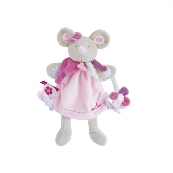 Doudou Plüsch-Handpuppe Maus 28 cm