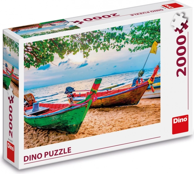 Puzzle Fischerboote 2000 Teile