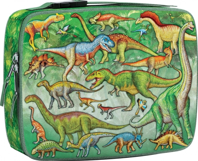 Eurographics Puzzle Dinosaurier mit Lunch-Box 100 Teile