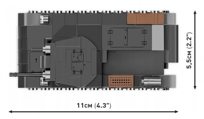 Konstruktionsspielzeug Panzer II Ausf. A