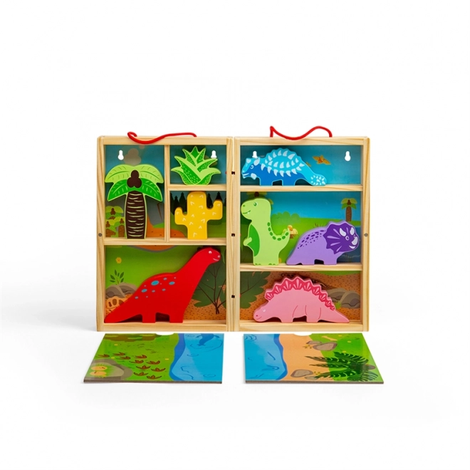 Bigjigs Toys Dinosaurier Spielbox