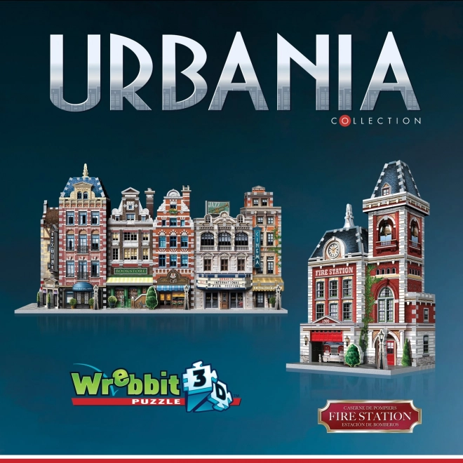 3D-Puzzle Urbania Feuerwehrstation