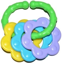 Beißring für Babys - 4 Formen