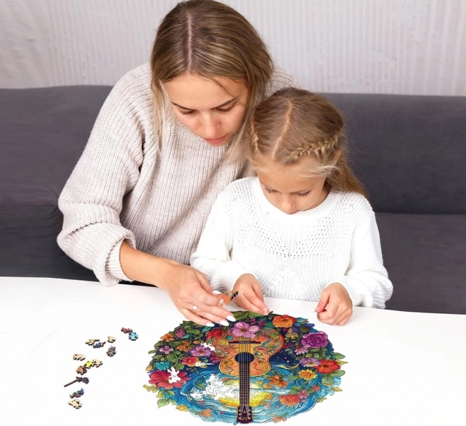 Holzpuzzle Gitarre 200 Teile