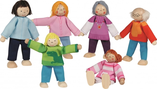 Moderne Puppenfamilie Set von GOKI