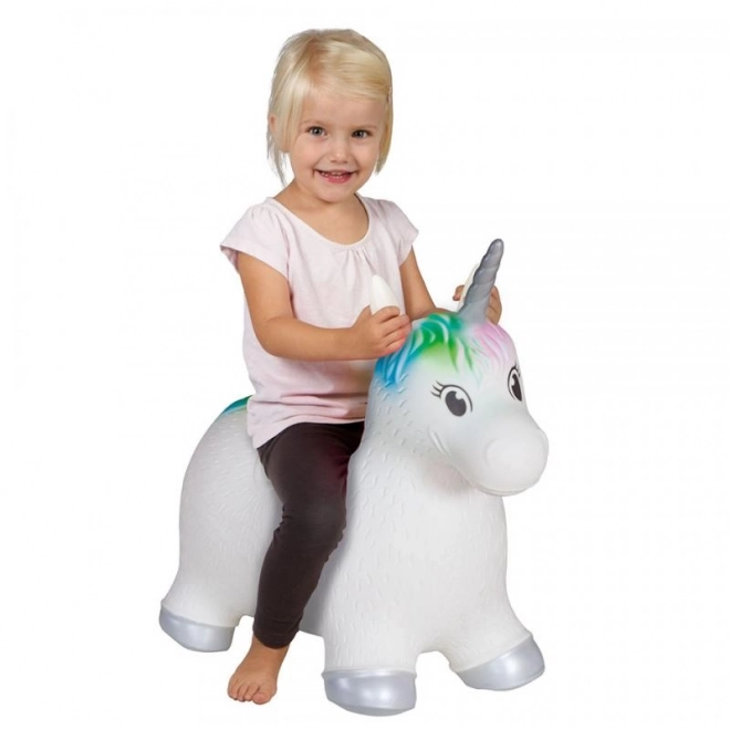 Hüpfpferd Einhorn