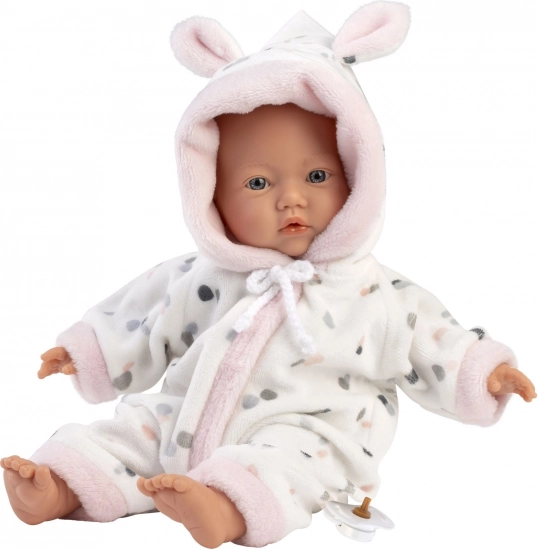 Realistische Babypuppe LITTLE BABY mit weichem Stoffkörper 32 cm