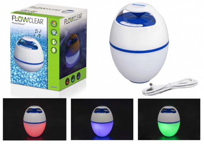 Schwimmender Bluetooth-Lautsprecher mit LED von Bestway