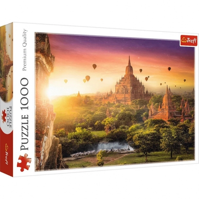 Puzzle 1000 Teile - Antiker Tempel in Birma