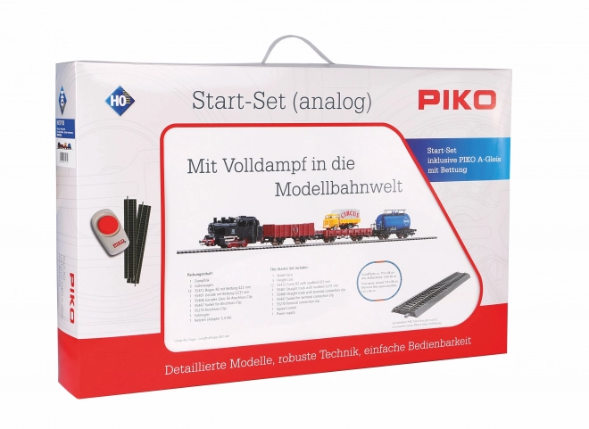 Piko Startset Güterzug mit Dampflokomotive BR 98 DB III