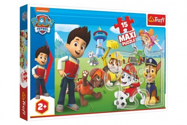 TREFL Puzzle PAW PATROL Maxi 15 Teile