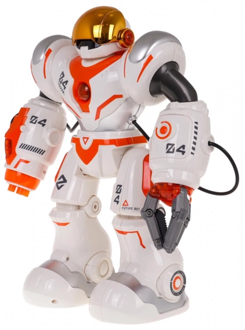 Multifunktionaler orange-weißer R/C Roboter