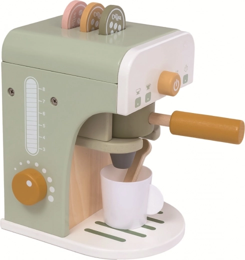 Hochwertige Holzausführung in sanften Tönen