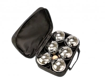 Petanque-Spiel in Nylontasche