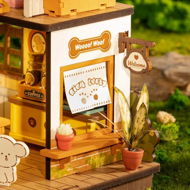 Miniatur-Welpenhaus