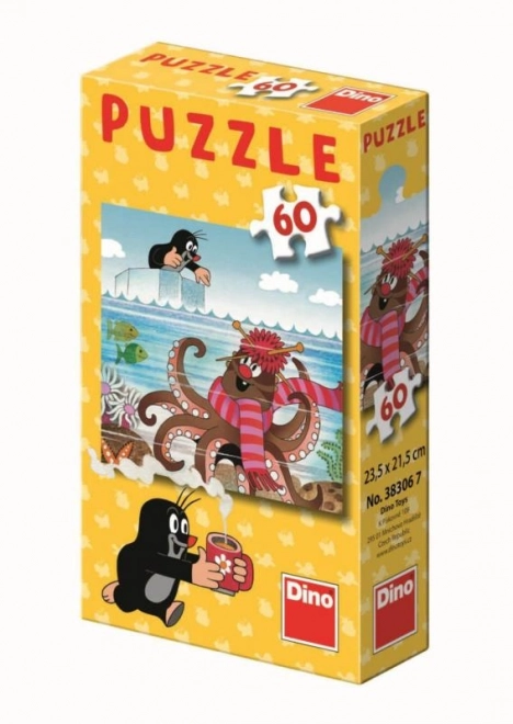 DINO Puzzle Der kleine Maulwurf und Kamille 60 Teile