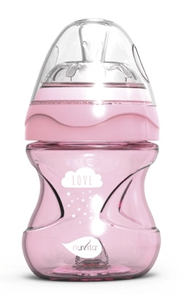 Nuvita Babyflasche Cool 150ml, Hellrosa