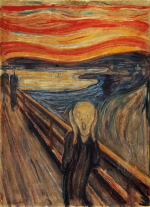 Puzzle 1000 Teile, Der Schrei von Munch