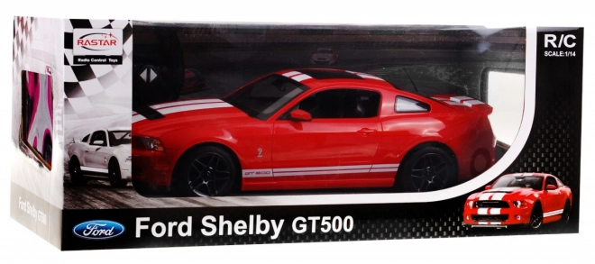 Ford Shelby Mustang GT500 Rot Ferngesteuertes Auto Modell 1:14