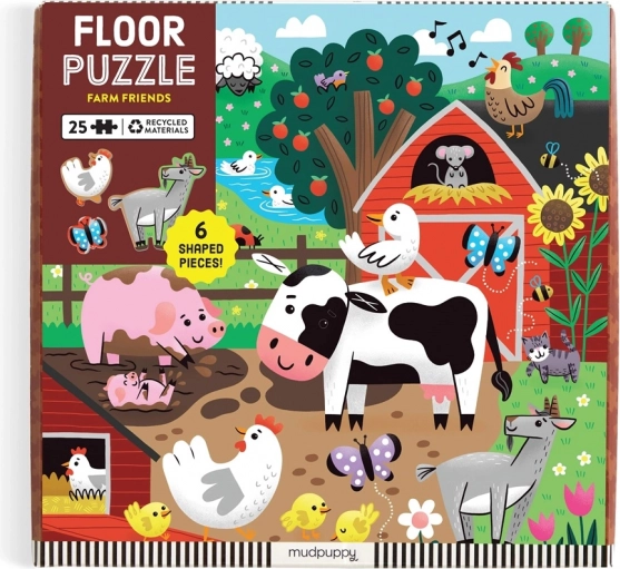 Mudpuppy Bodenpuzzle Freunde vom Bauernhof